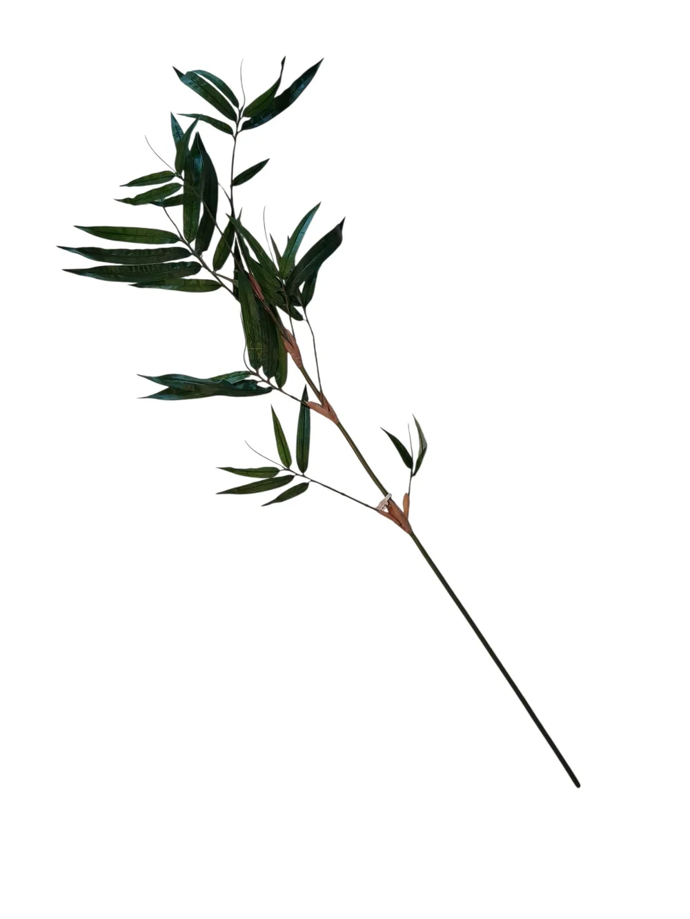 Pier 1 Green Faux Bamboo Stem Spray 46